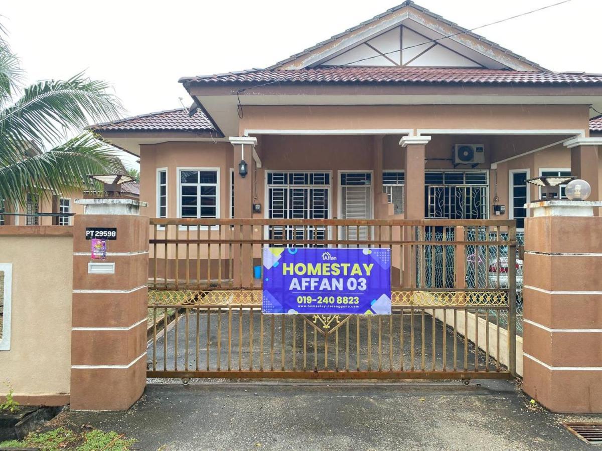 Homestay Affan03 Gong Badak Dekat Unisza & 500 Meter Dari Pantai Villa *